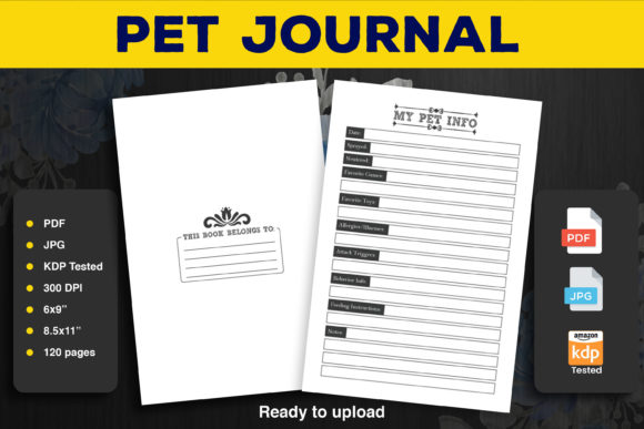 Design Your Pet Journal with KDP Interior