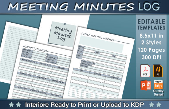 Editable Meeting Minutes Log: A Comprehensive Tool for Efficient Record-Keeping