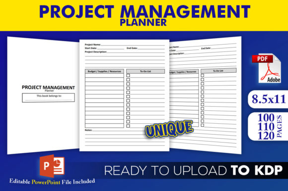 Mastering Project Management with the Ultimate KDP Interior Planner