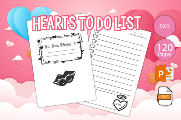 Maximizing Productivity with a Hearts to Do List Notebook for Printable