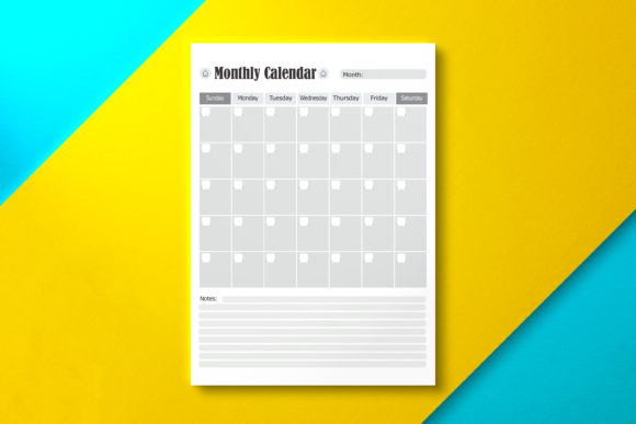 Monthly Planner, KDP Interior: A Comprehensive Guide for Your Organizational Needs