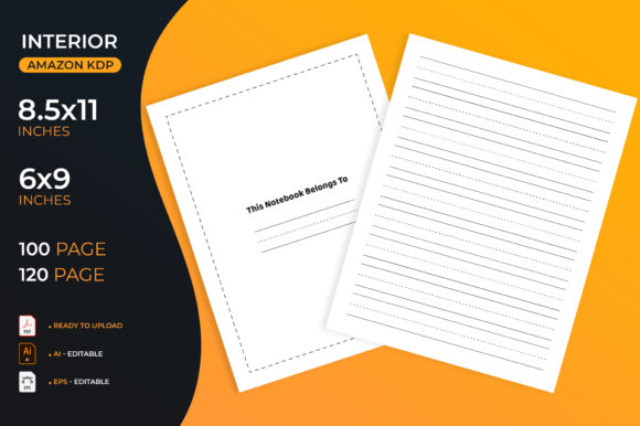 Perfect Handwriting Practice Paper for KDP