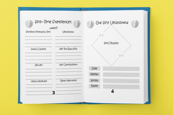 Pregnancy Week by Week Journal for KDP