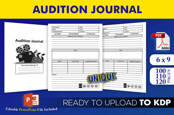 Understanding the Audition Journal KDP Interior Template: A Comprehensive Guide