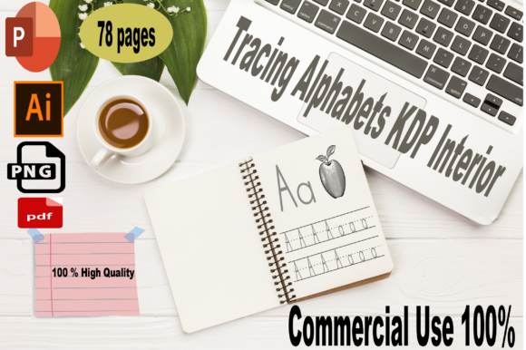 Unlock Creativity with Tracing Alphabets KDP Interior